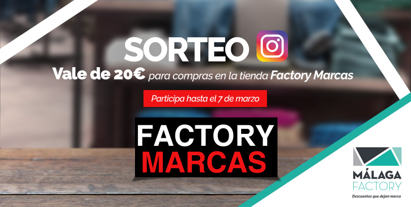 SORTEO INSTAGRAM MÁLAGA FACTORY