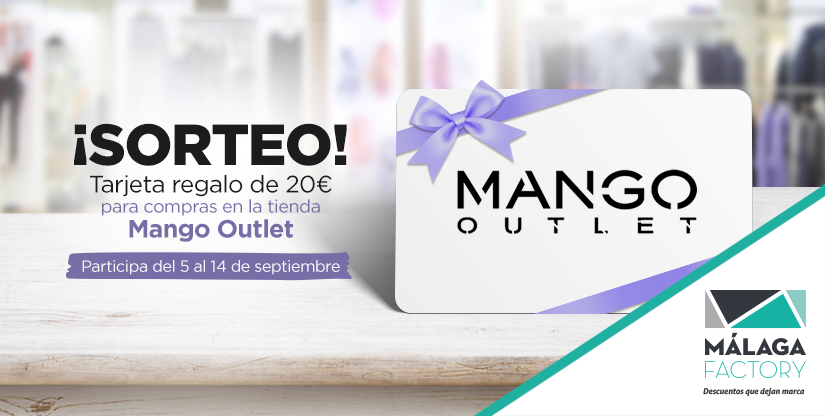 tarjeta regalo mango outlet