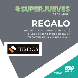 TIMBOS SUPERJUEVES ABRIL 2024